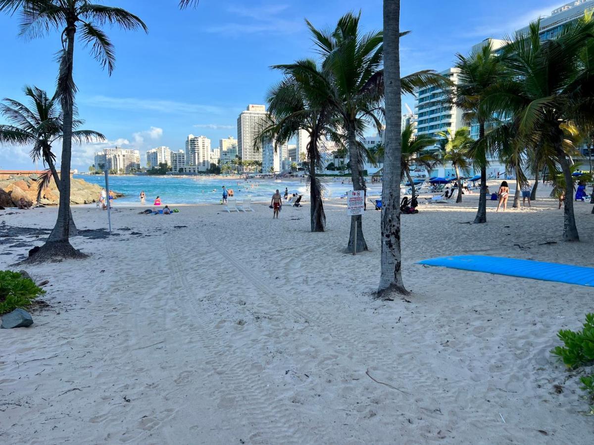 Condado Beachfront Tantra Apartment サンジョアン エクステリア 写真
