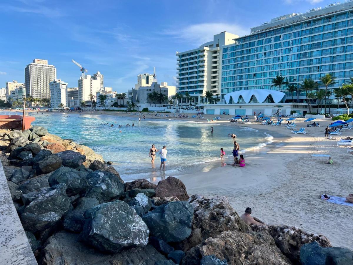 Condado Beachfront Tantra Apartment サンジョアン エクステリア 写真