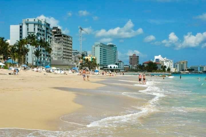 Condado Beachfront Tantra Apartment サンジョアン エクステリア 写真